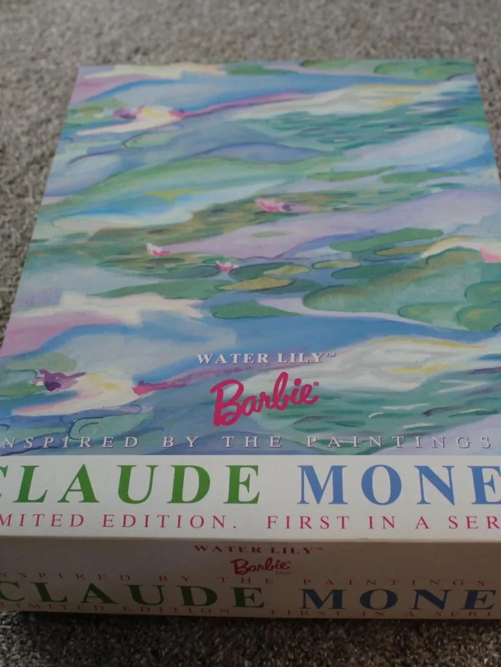 Claude Monet Water Lily Barbie Collectible Doll #17783 Vintage 1994 Limited Ed